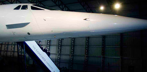 The famous Concorde nose