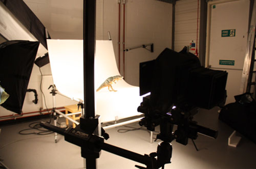 Photography studio at the National Museums Collections Centre at Granton