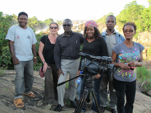On the road with the Malawi Broadcasting Corporation crew