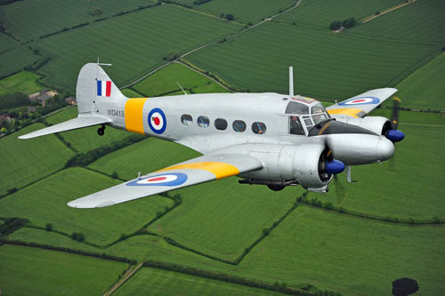 Avro Anson G-VROE will be part of the air display at National Museum of Flight, East Fortune on Saturday 28 July