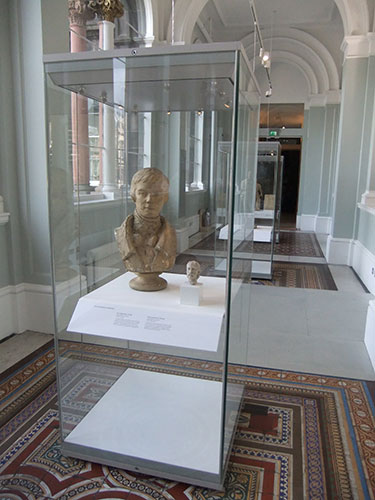 The Stevenson models on display in the Grand Gallery