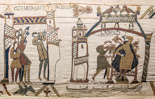 Halley’s Comet in the Bayeux Tapestry
