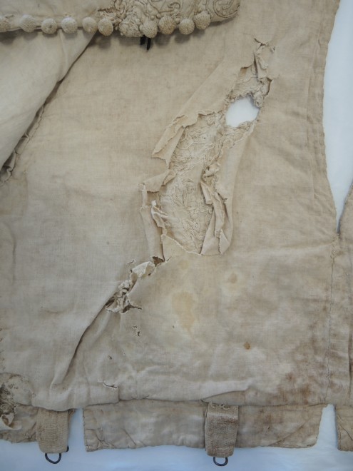 Inside the textiles conservation studio: wet cleaning a 17th-century ...