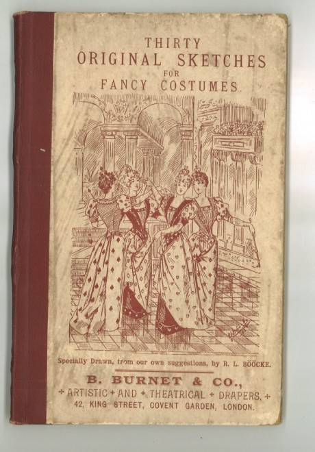 Thirty original sketches for fancy costumes, B. Burnet & Co. 