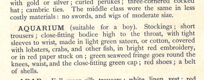 Gentlemen's Fancy Dress: How to wear it. 1882. 