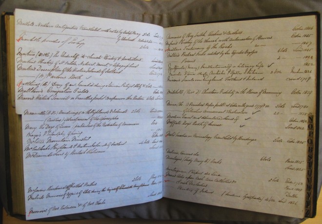Rhind's Handwritten Catalogue