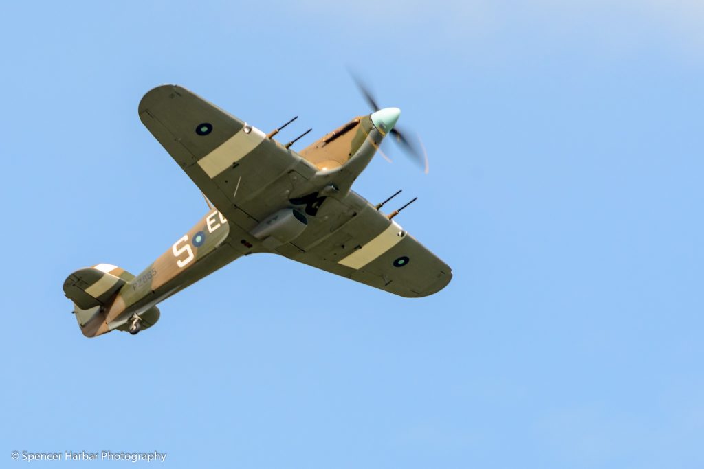 Hawker Hurricane at Scotland's National Airshow by Spencer Harbar Photography