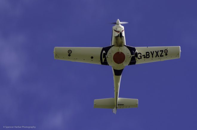 RAF Tutor Display Team at Scotland's National Airshow © Spencer Harbar Photography