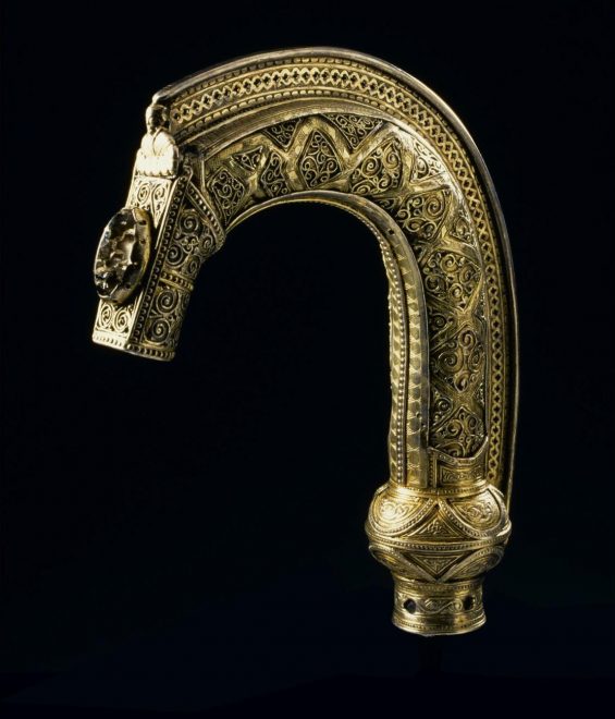 The crozier of St Fillan is on display in the National Museum of Scotland.