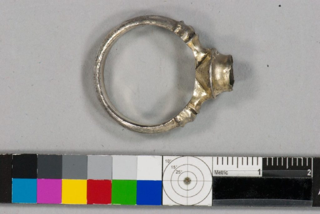Fig. 3transformation of the ring was quite spectacular, there was a quite substantial amount of the gilding still surviving