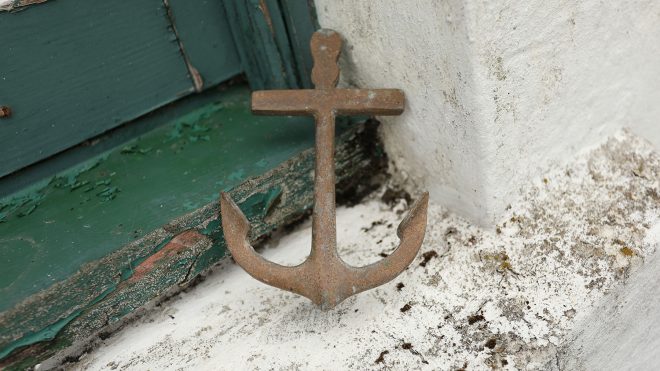 The doorknocker from the Munro's home on Ulva.