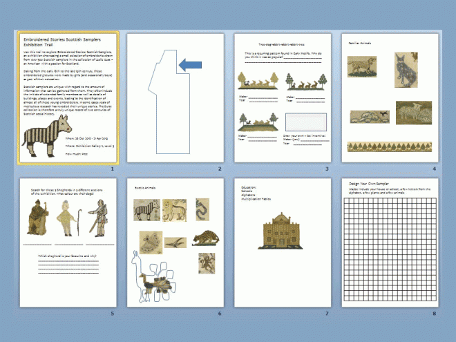 Drafts of the Creature Quest before it was sent to designer Mark Dawson for the final touches.