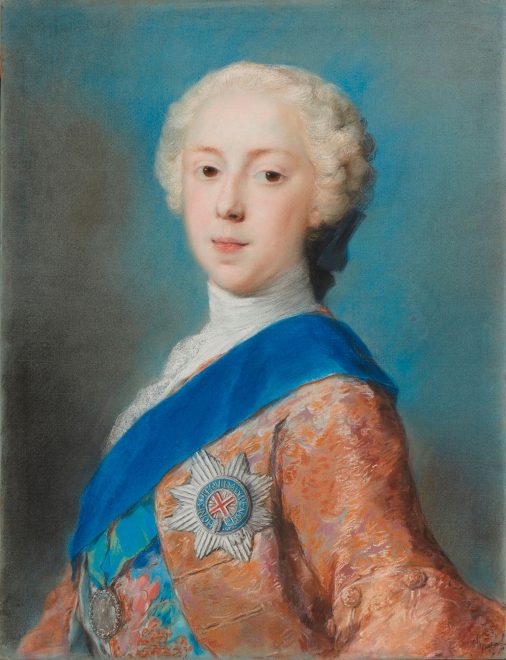 Prince Charles Edward Stuart, painted by Rosalba Carriera, 1737.