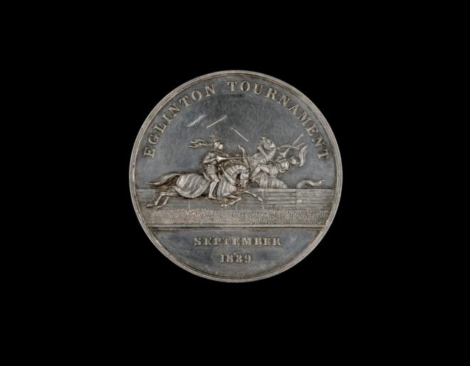 Commemorative medal of the Eglinton tournament, Sept 1839