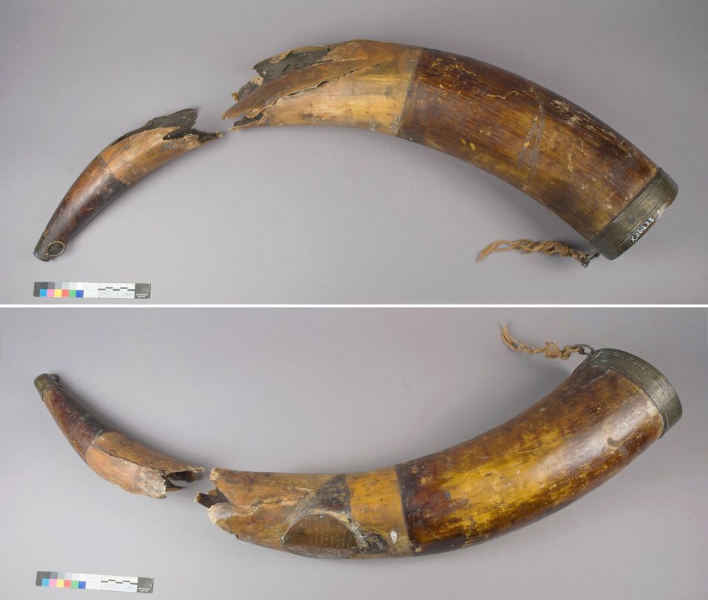 Conservation of the James Bruce drinking horn
