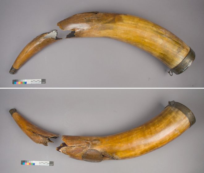 Conservation of the James Bruce drinking horn