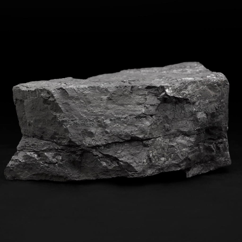 A lump of coal.