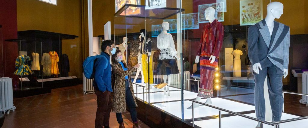 The fashion gallery at the national museum of scotland.