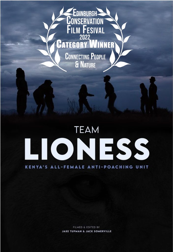 Movie poster for the film Lioness.